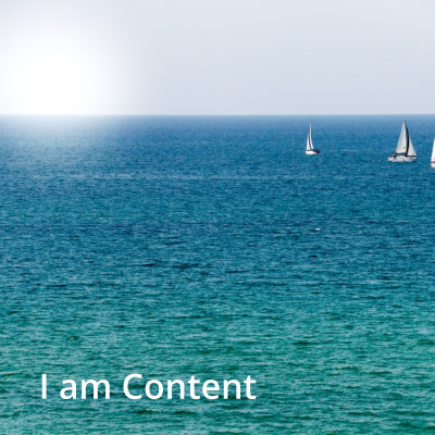 I am content 